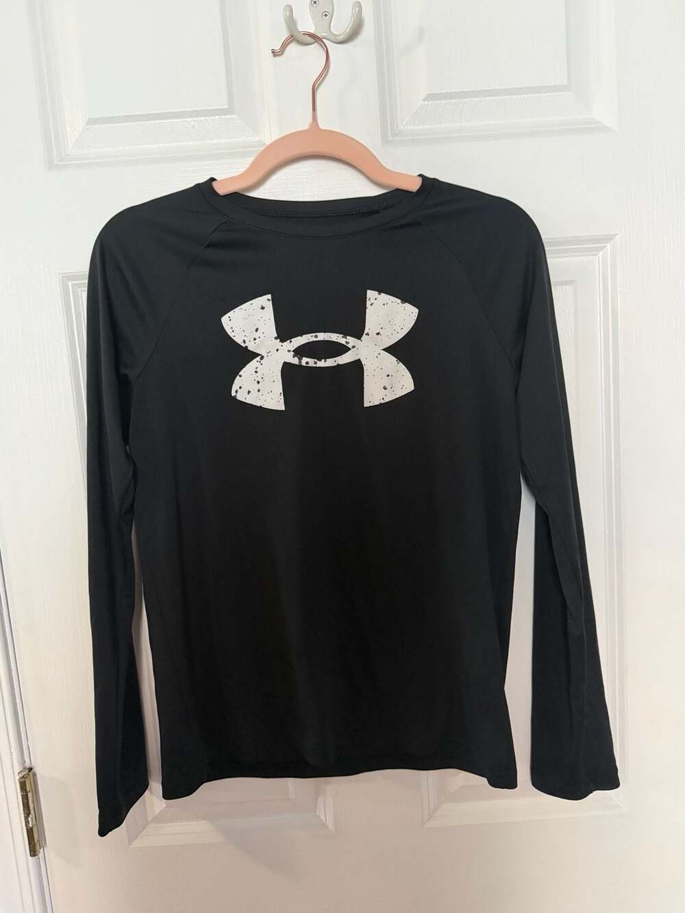 Under Armour Boys Long Sleeve Performance Shirt Black Size YLG